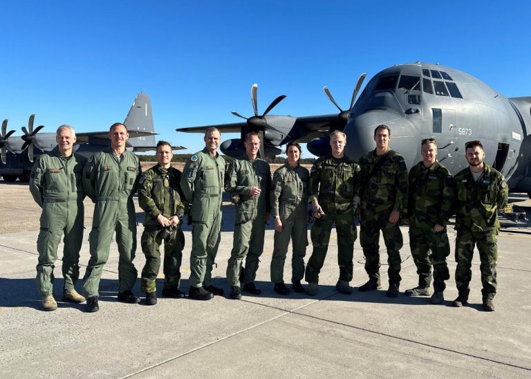 Swedish Air Force Visits New York Air National Guard