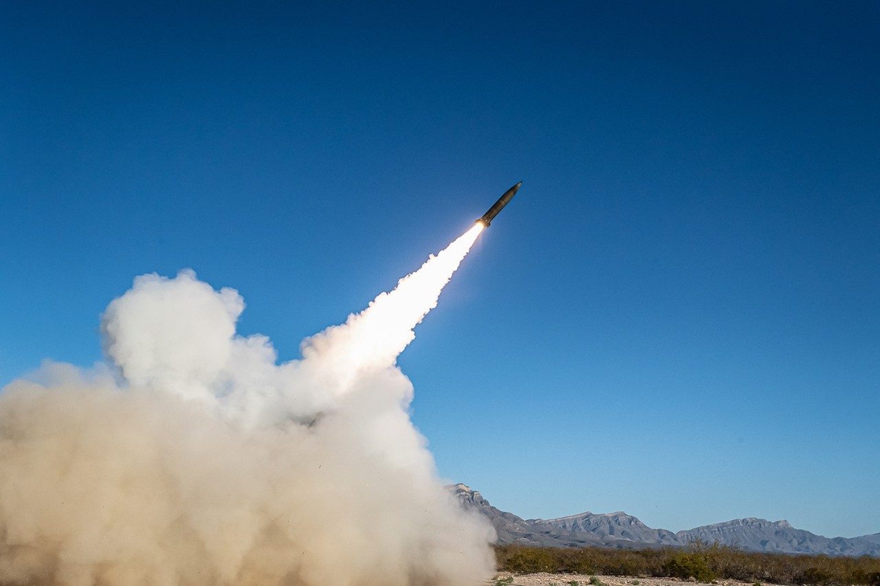 A PrSM launched at White Sands Missile Range as part of production qualification testing. Photo Courtesy: US Army