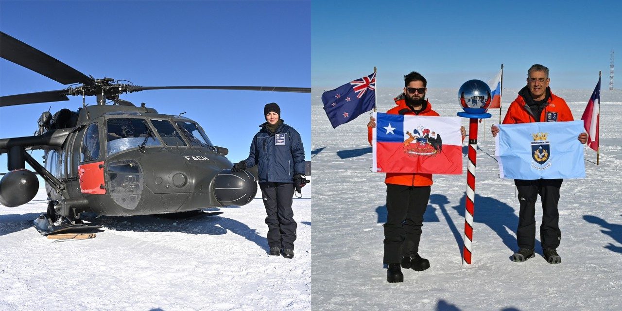 Black Hawk Helicopters Soar to South Pole in Historic Chilean Air Force Mission
