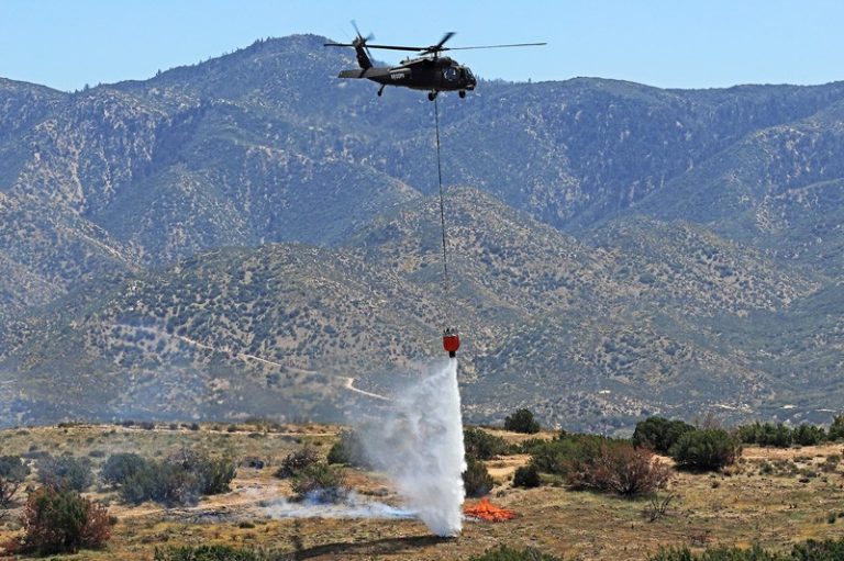 Rain and Sikorsky Test Advanced Aerial Firefighting Technologies Using Autonomous Black Hawk® Helicopter