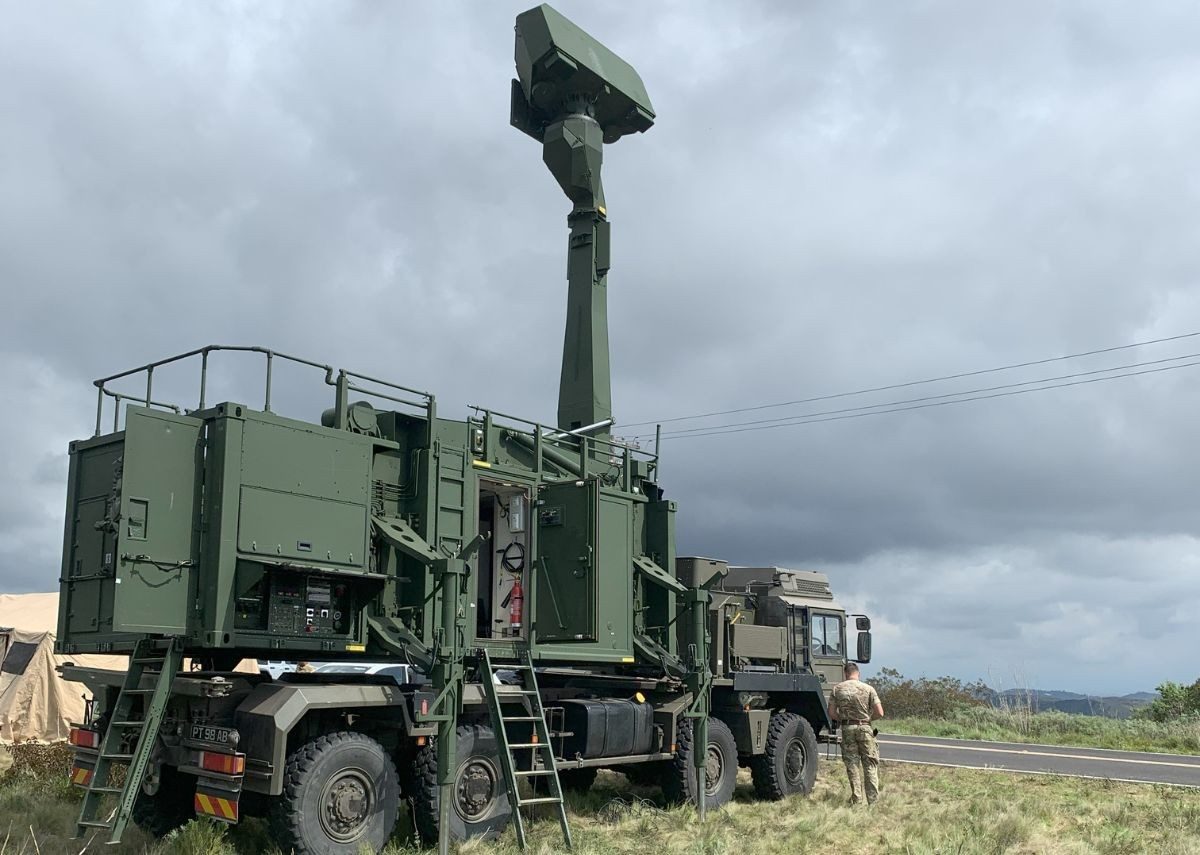 LEAPP control node, connected to the Saab G-AMB Giraffe Radar